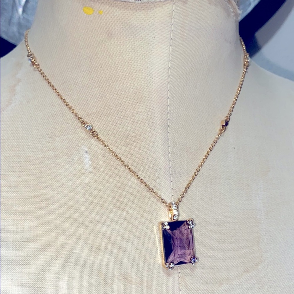 Carolee New York Purple Stone